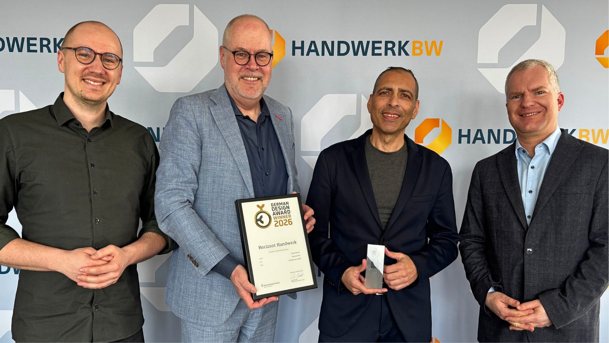 Übergabe German Design Award an Handwerk BW